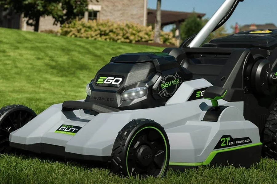 best electric self propelled lawn mower